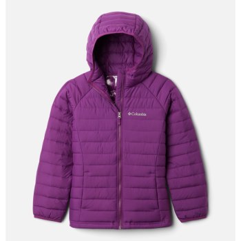 Columbia Powder Lite Hooded - Jacke Mädchen Braun - UCJP59831